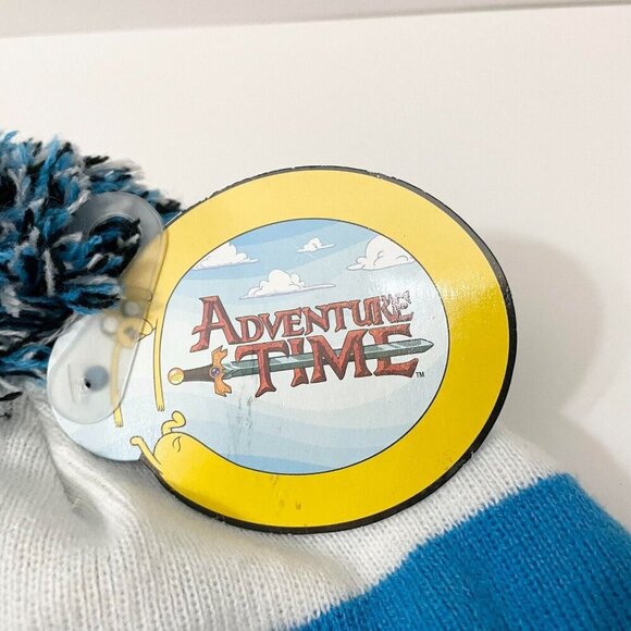 Adventure Time Finn Pom Pom Ski Hat Toque Cartoon Network - Picture 2 of 16
